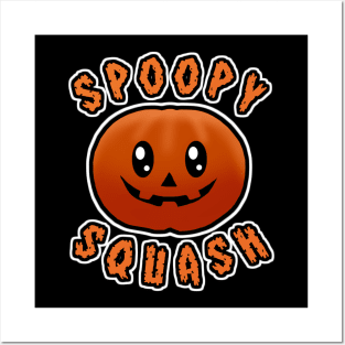 Spoopy Squash Halloween Posters and Art